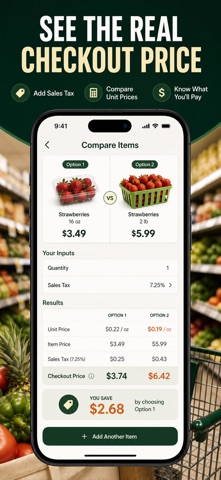 Unit Price: Cost Per Ounce Screenshot 6 of 10