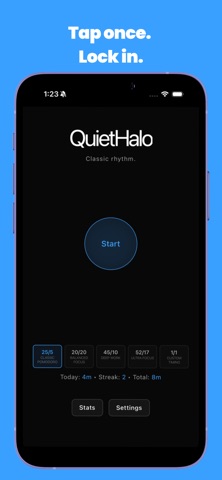 QuietHalo screenshot