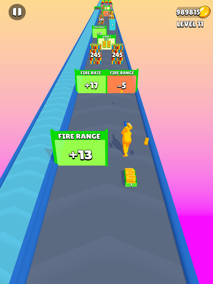 Crowd Rush Runner 3D