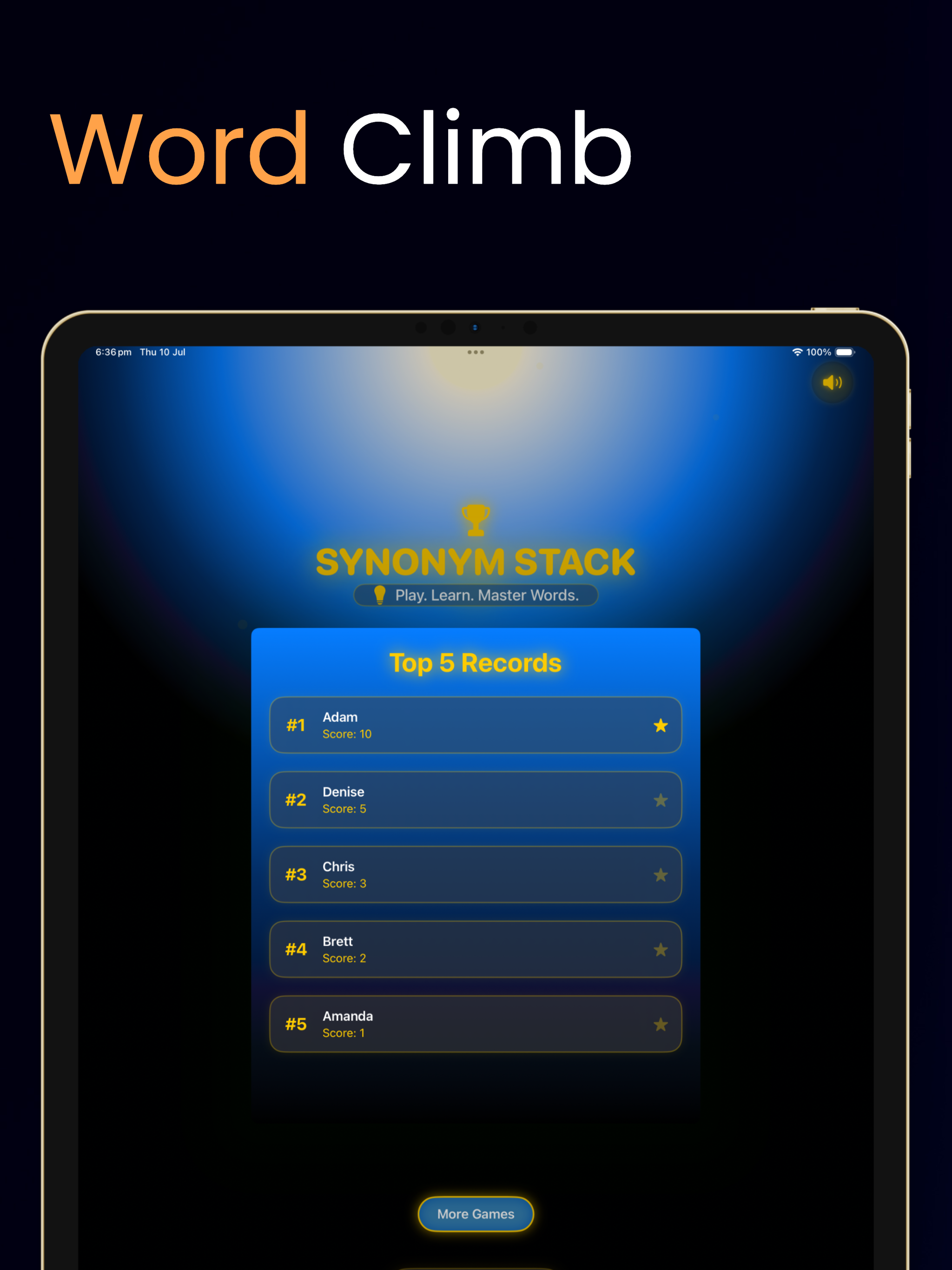 Synonym Stack: Word Match Game screenshot 10