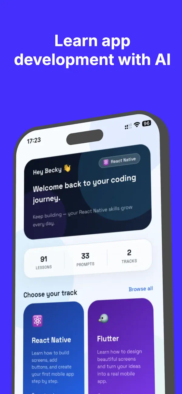 Screenshot #1 pour AI Code Academy - Mobile App
