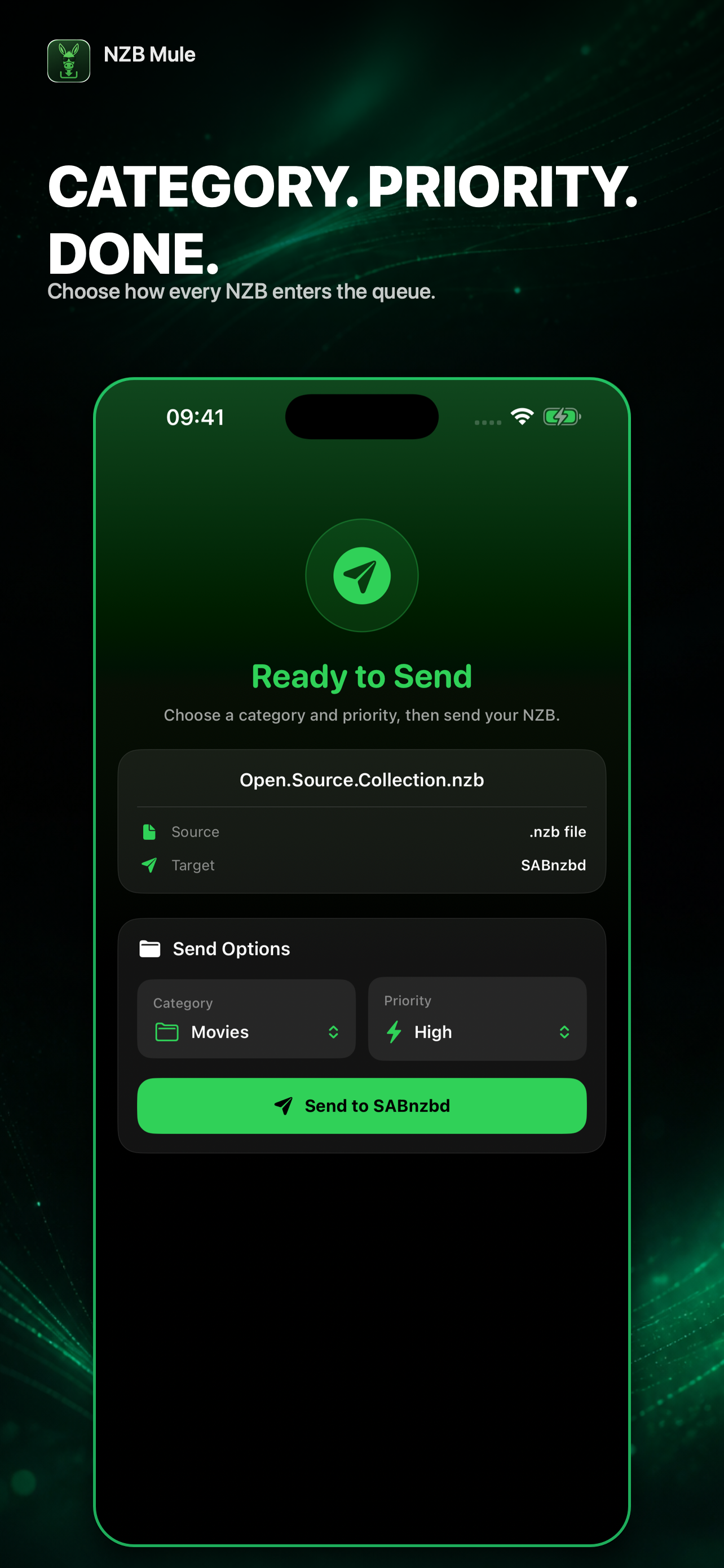 NZB-Mule screenshot 3