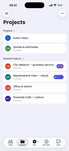 App screenshot