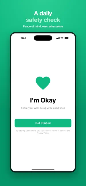 I'm Okay – Daily Safety Check screenshot 1