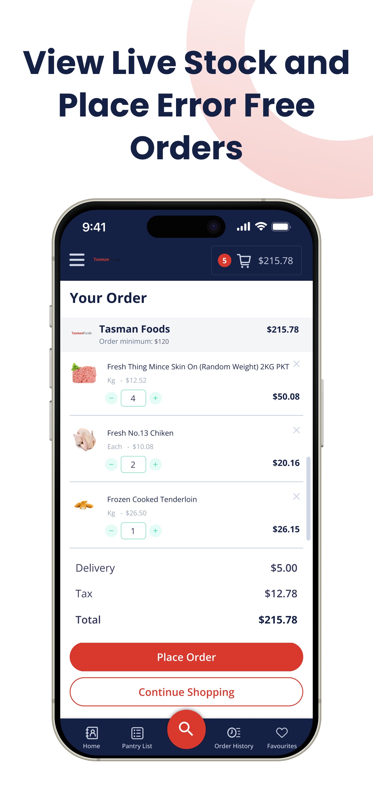 Screenshot 6 of Tasman Foods