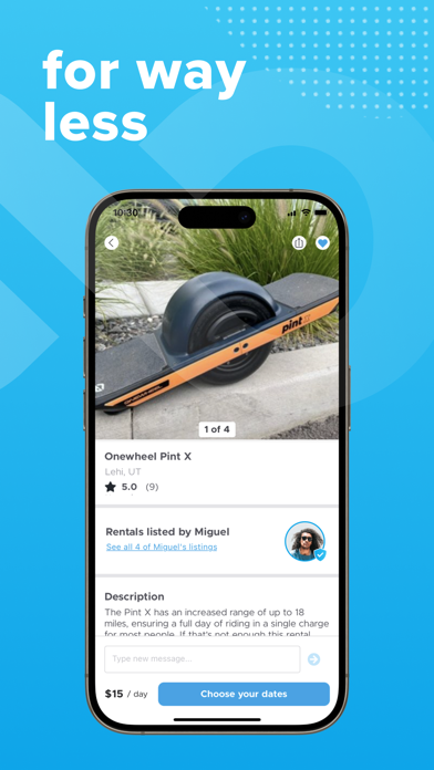 Yoodlize: Rent Anything iPhone screenshot 4 - Lifestyle app