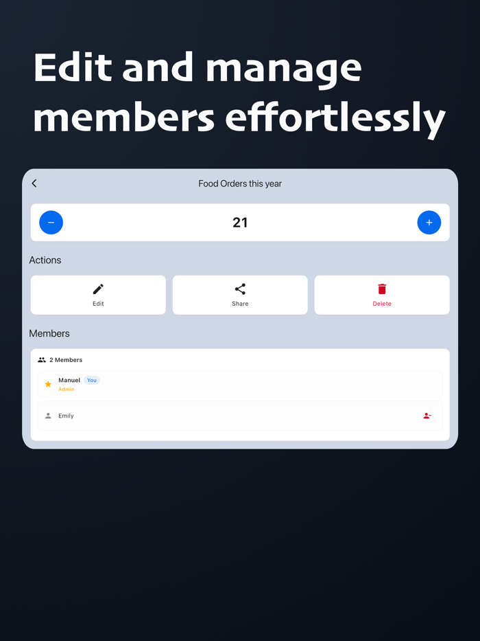 CountTogether Shared Counters