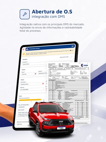 Acampa iPad screenshot