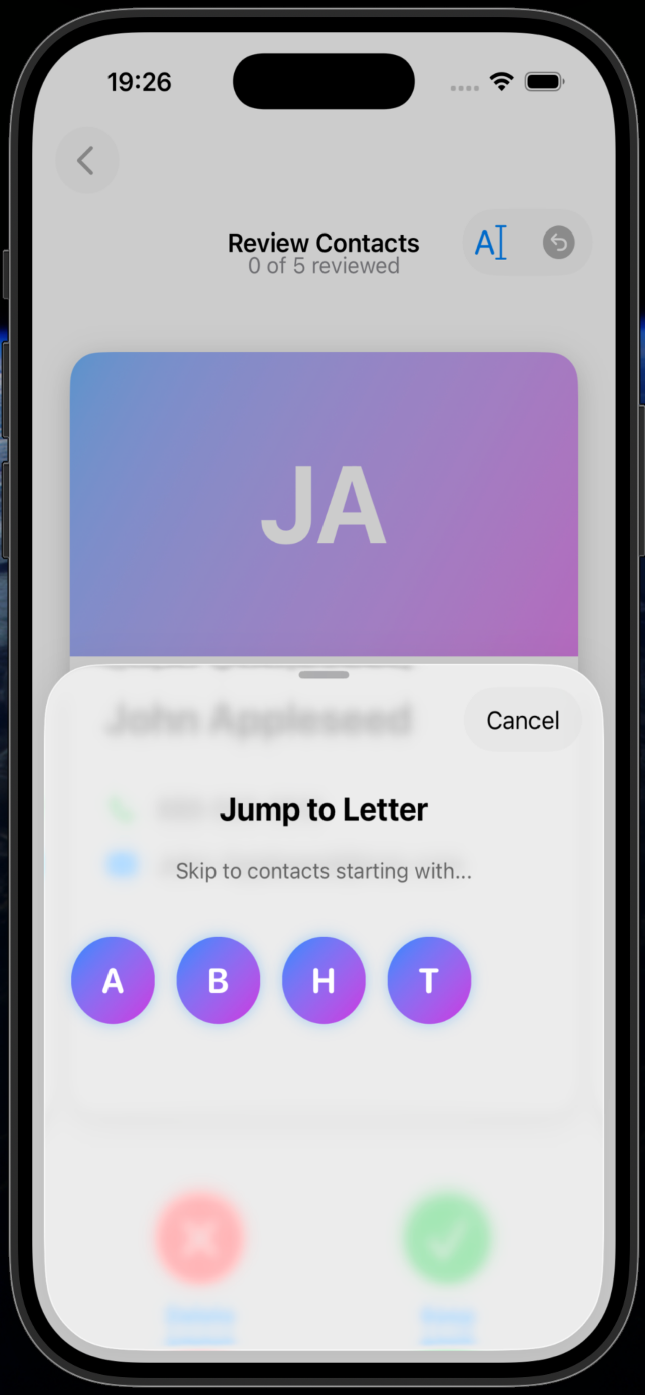 Stale Contacts Cleaner screenshot 3