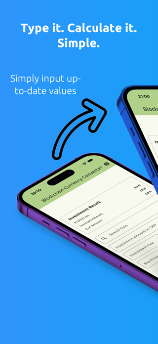 Blockchain Currency Converter Screenshot 2 of 3
