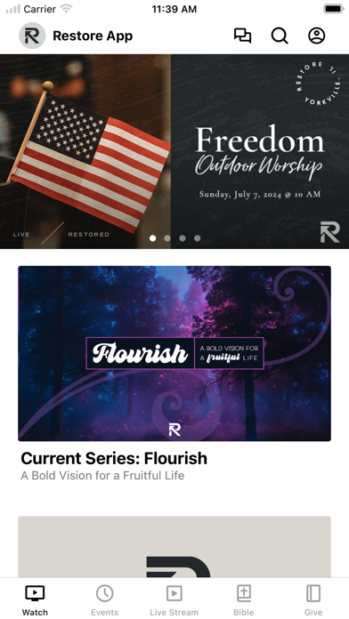 Restore Church, Inc. Screenshot