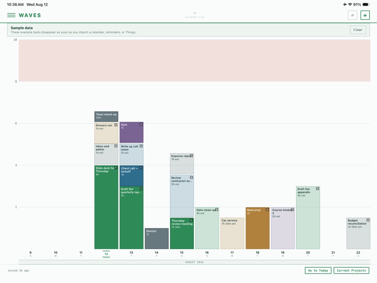 Screenshot 12 of Waves - Workload Management