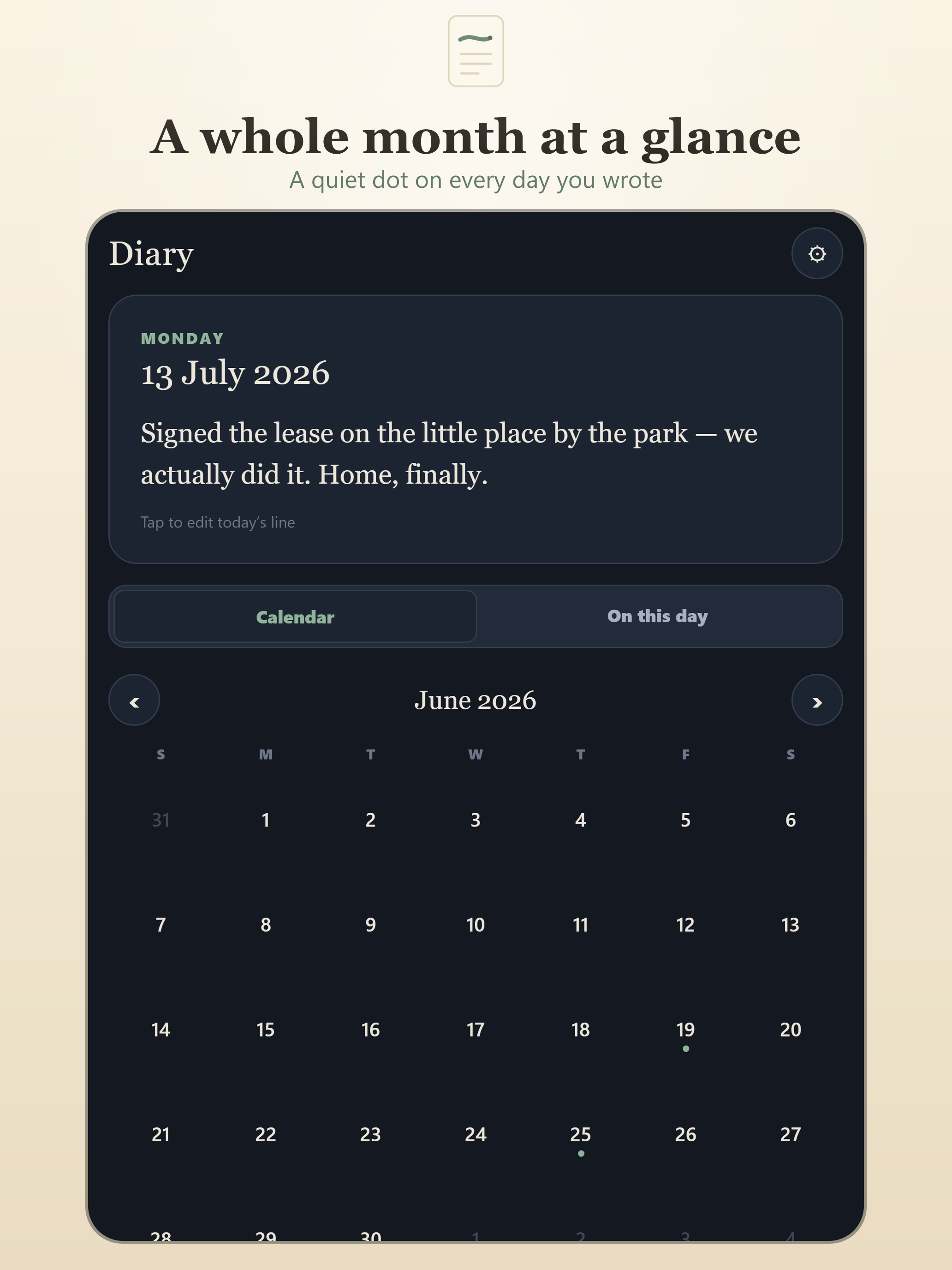 Diary: One Line a Day Journal screenshot 13