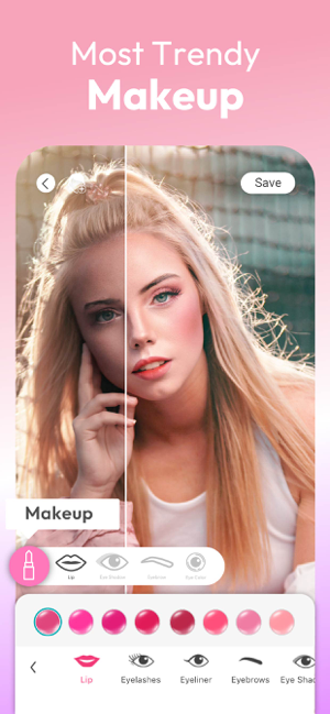 ‎YouCam Makeup: Face Editor Screenshot