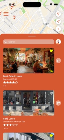 Co•fé iPhone screenshot