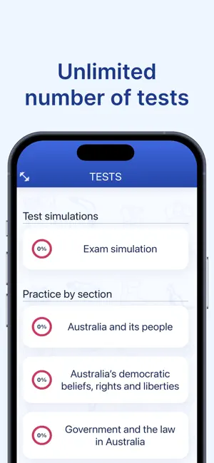 AU Citizenship Test Practice screenshot 1