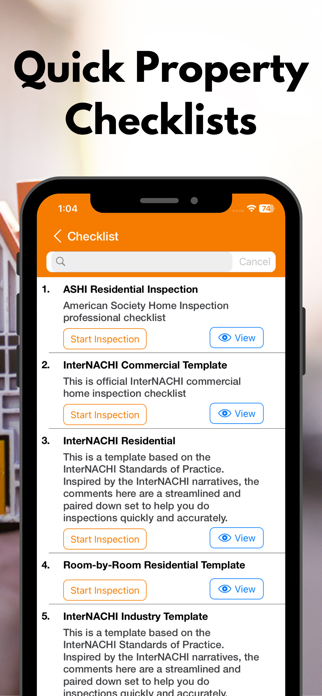 Home Inspection App Software Screenshot 2 of 7