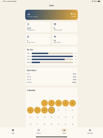 Nonova: Nonogram Picross iPad screenshot