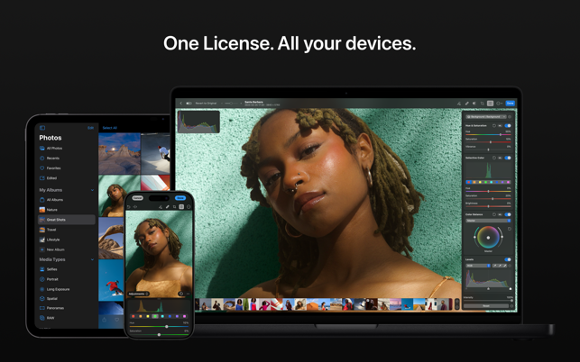 Photomator Screenshot