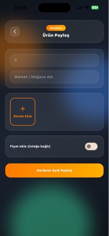 Ne Aldım Screenshot 9 of 9