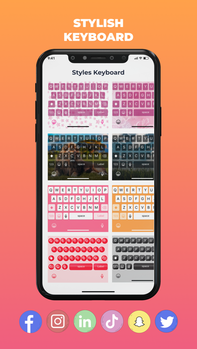 Cool Fonts Keyboard + facemoji Screenshot