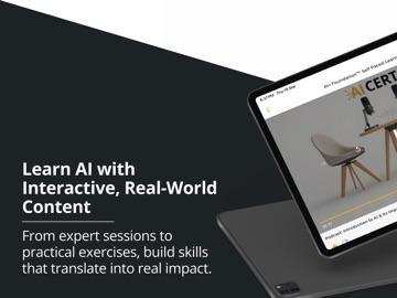 AI CERTs®: AI & Blockchain iPad screenshot