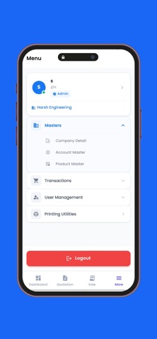 Reonbook: billing app Screenshot 2 of 3