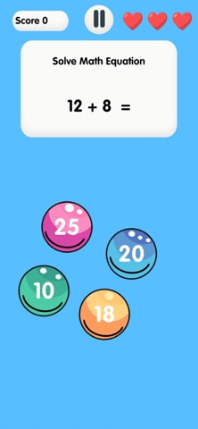 Math Drop Challenge screenshot