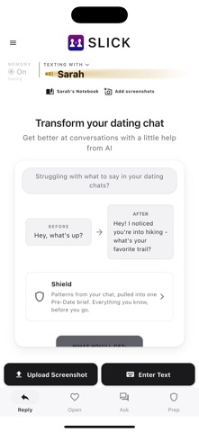 SLICK: AI Dating Assistant Screenshot 5 of 8