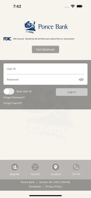 Ponce Bank Mobile screenshot 2