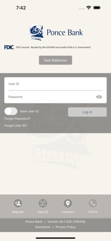 Ponce Bank Mobile Screenshot 2 of 6