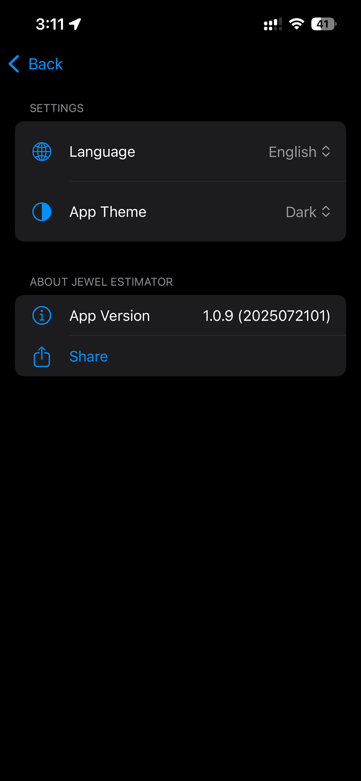 Jewellery Calculator