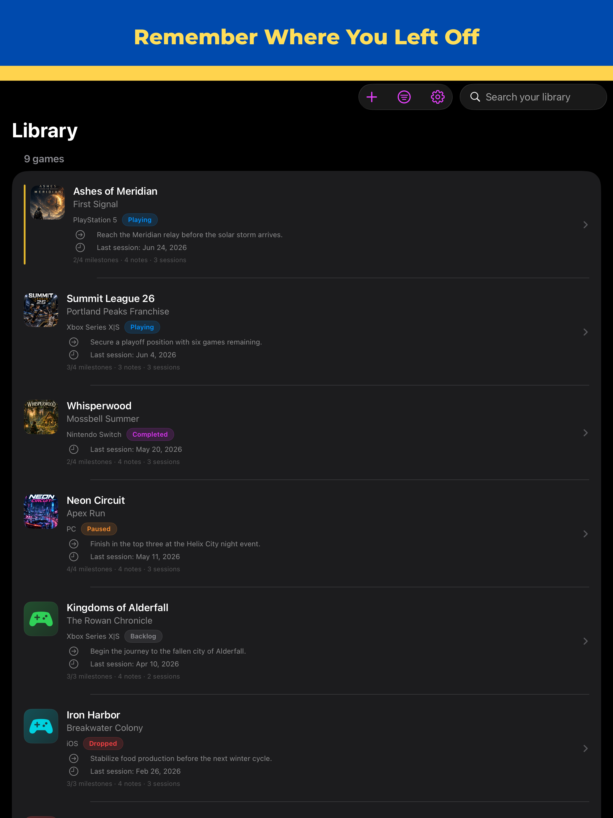 Savepoint Journal screenshot 8