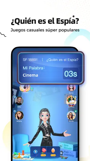Captura de pantalla de WePlay - Juegos Y Chat en iPhone 2