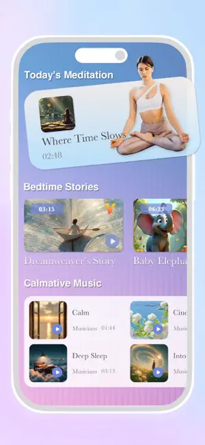 InnerCalm: Meditation & Sleep screenshot 2