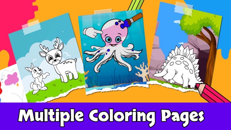 Toddler Coloring Games for 2+