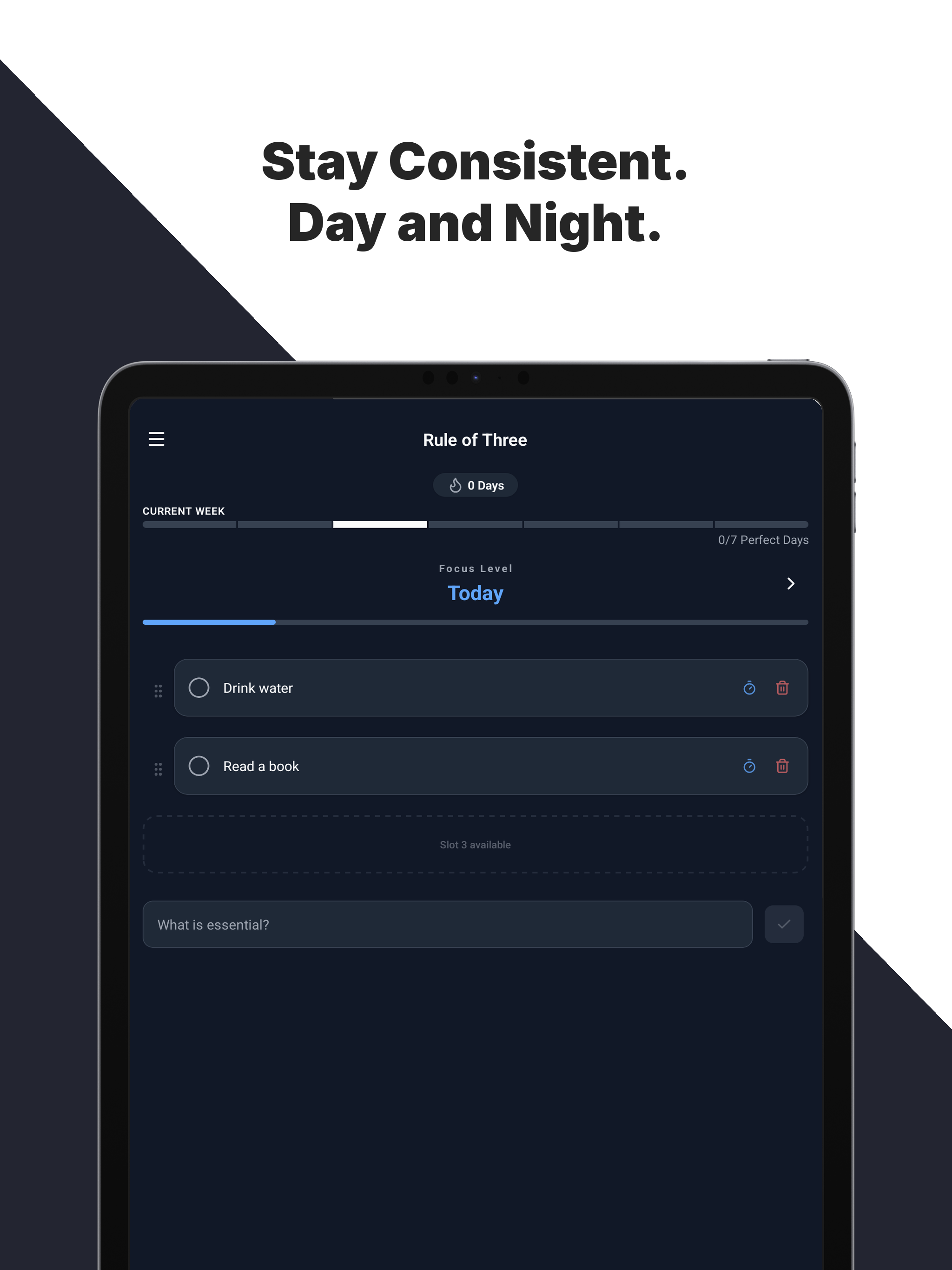 Rule of 3: To-Do List & Focus screenshot 10