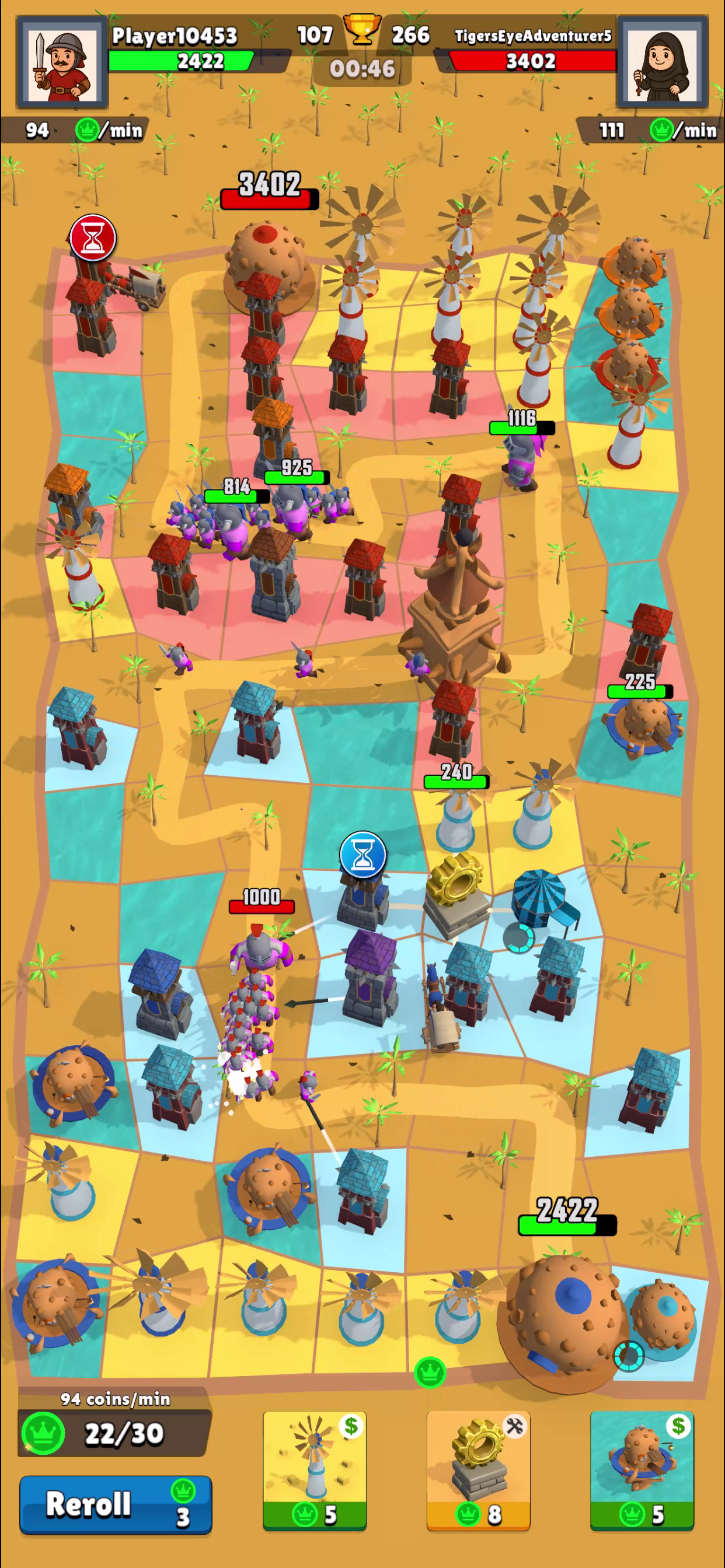 PvP Arena: Tower Defense screenshot 7