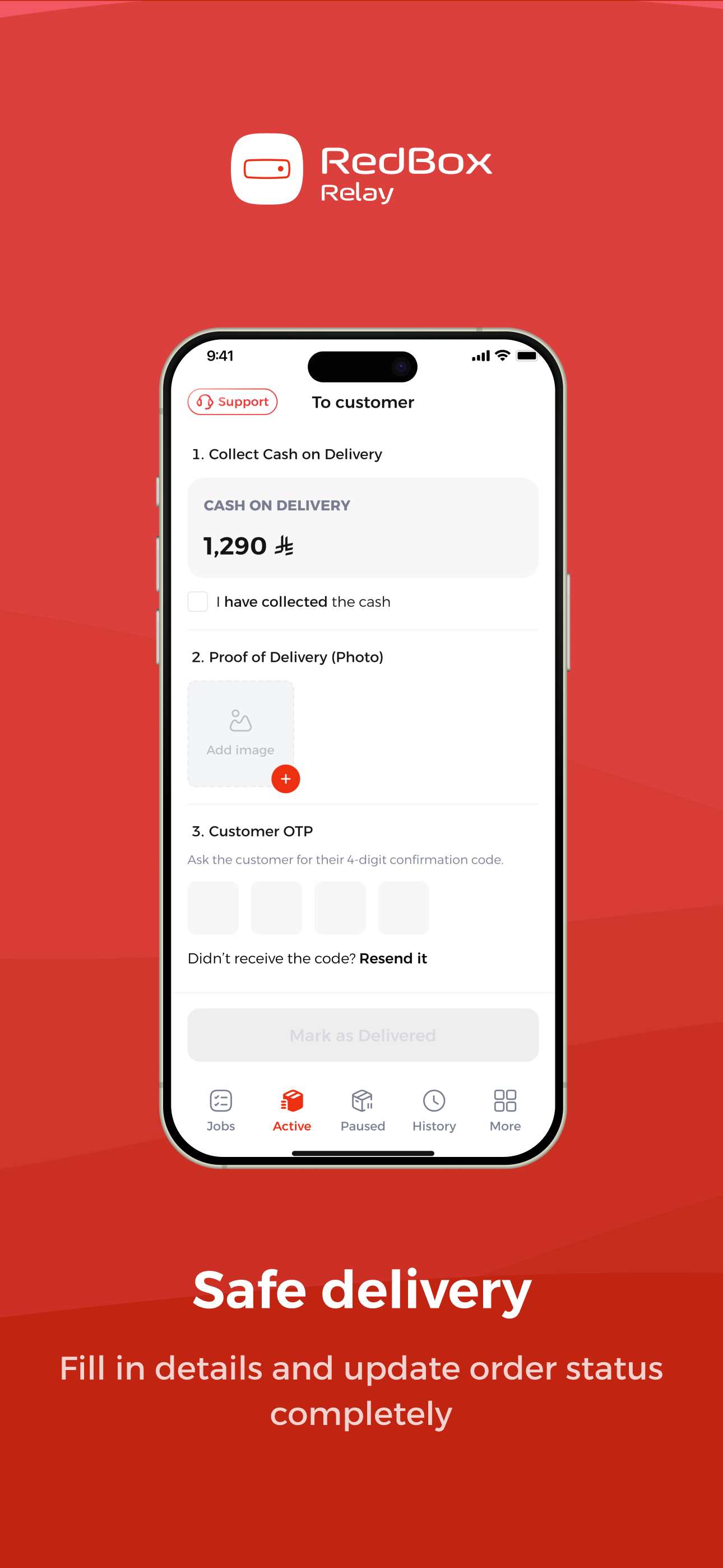 RedBox Relay إعادة توجيه