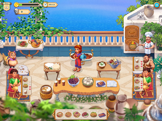 Greek Kitchen Frenzy: Dionysus iPad screenshot