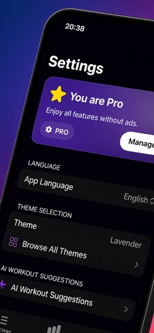 AxoraFit - Journal screenshot