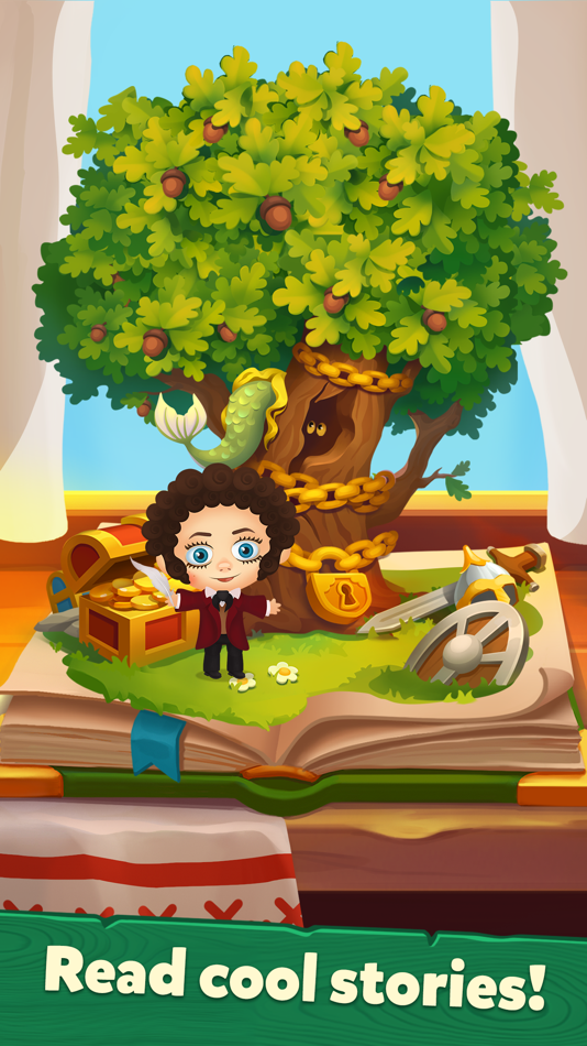 #9. Hoby Tales: Match-3 (iOS) Bởi: Matrix4Games