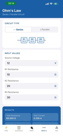 ElektroHesap screenshot