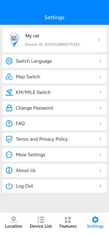 NGPS iPhone screenshot