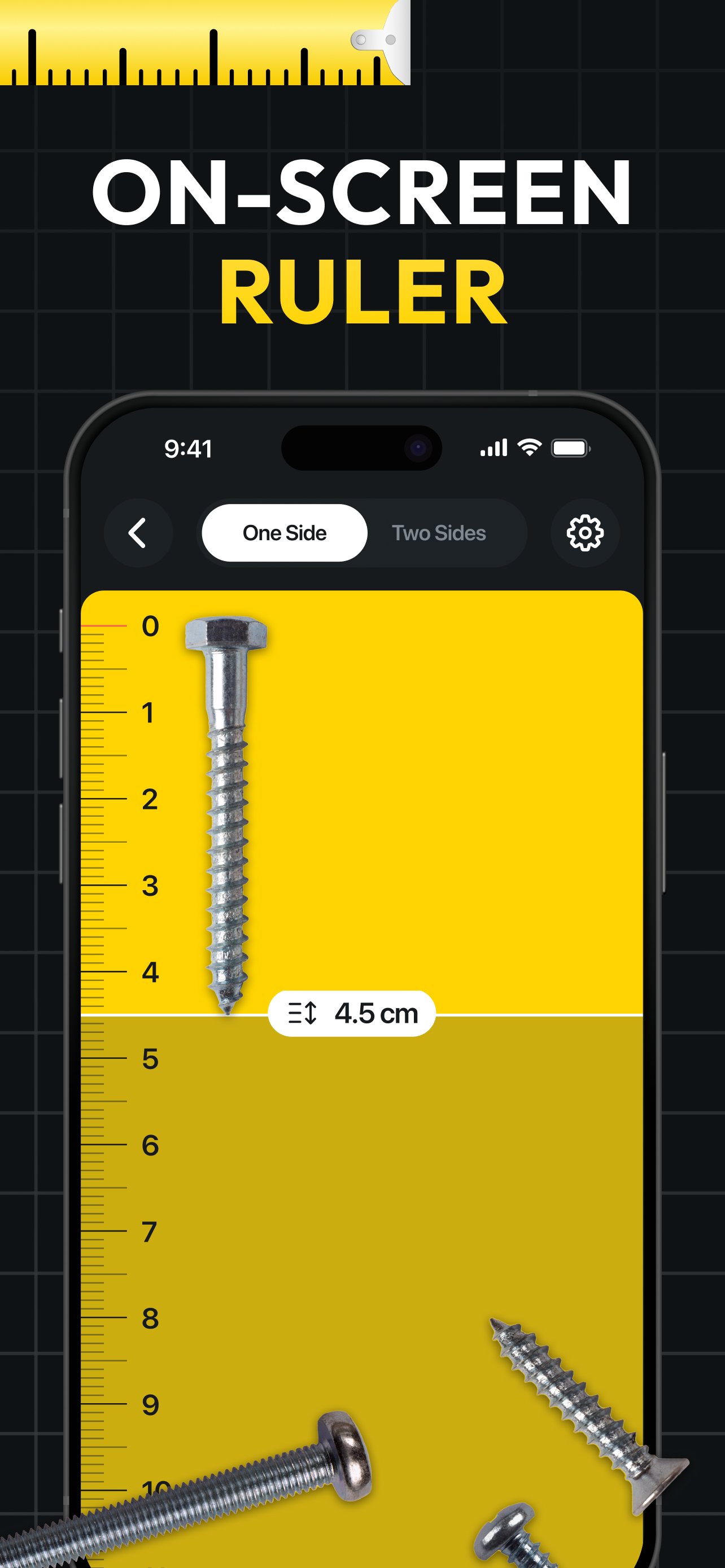 Tape Measure+ Ruler App screenshot 3