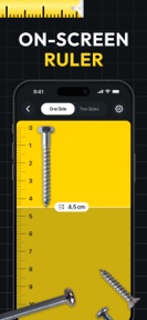 Tape Measure+ Ruler App screenshot