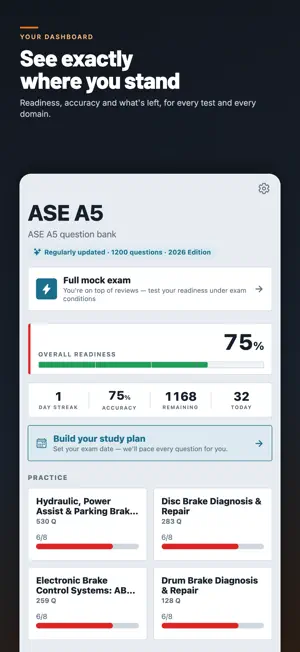 ASE Auto Practice Test 2026 screenshot 2