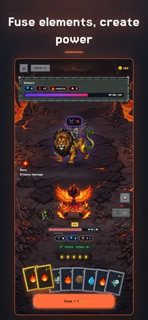 Fusaria: Deck Building Game screenshot 1