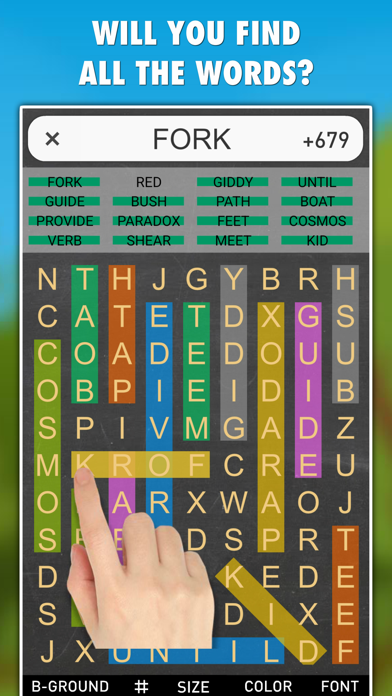 Screenshot #2 pour The Word Search Games