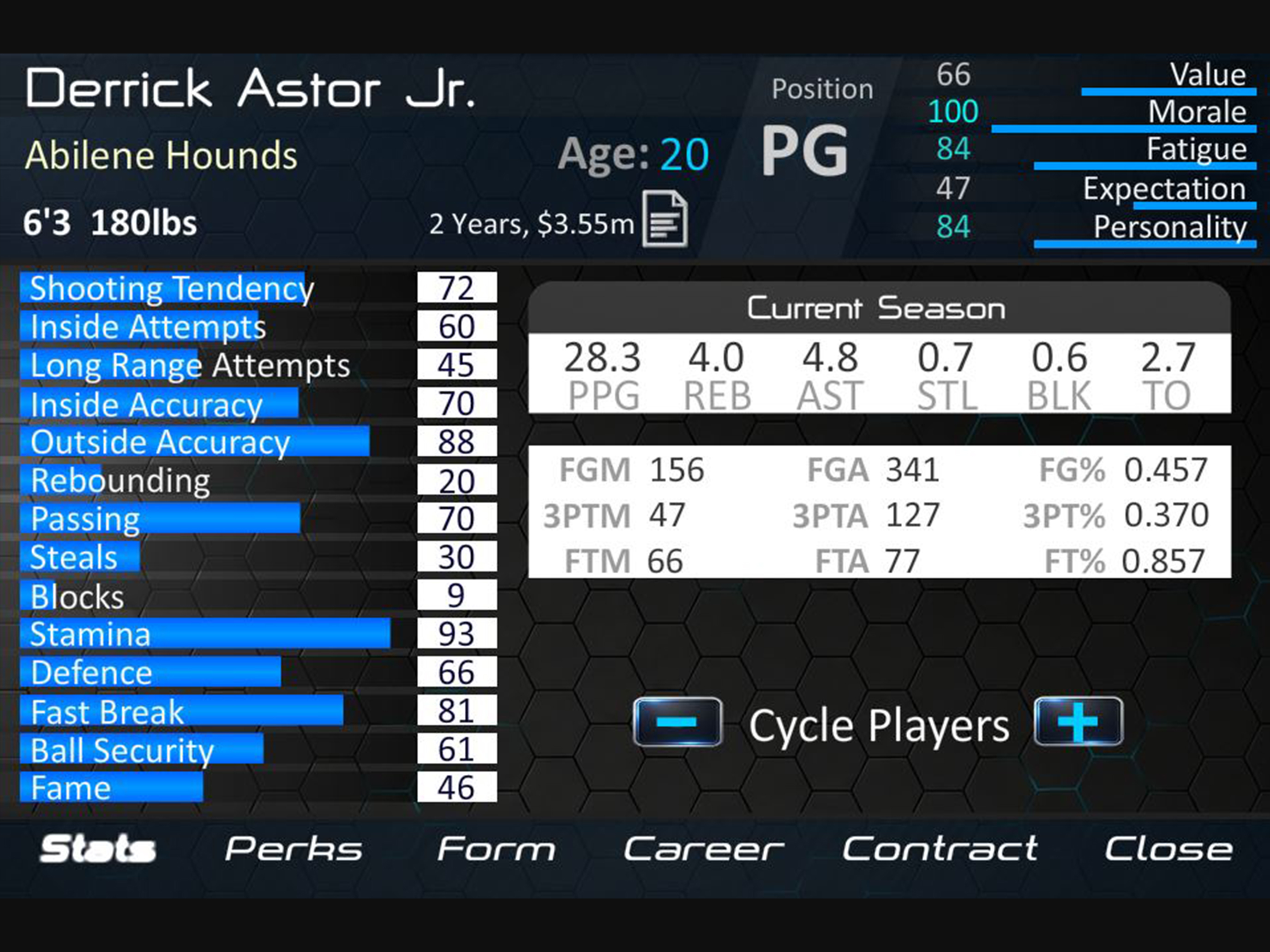 Basketball Dynasty Manager